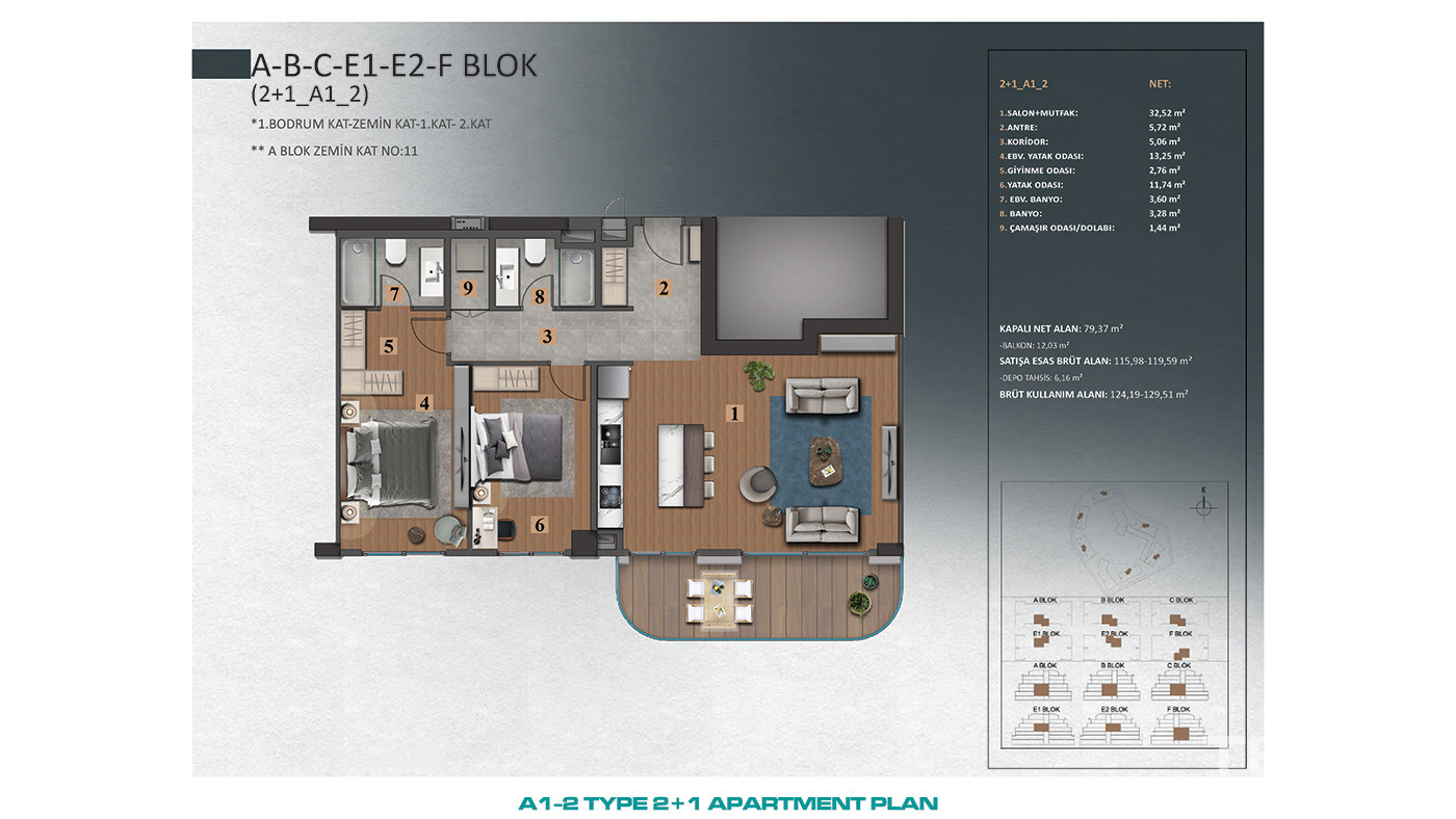 Luxury İstanbul Apartments Close to Forests in Göktürk, Eyüp - 89311