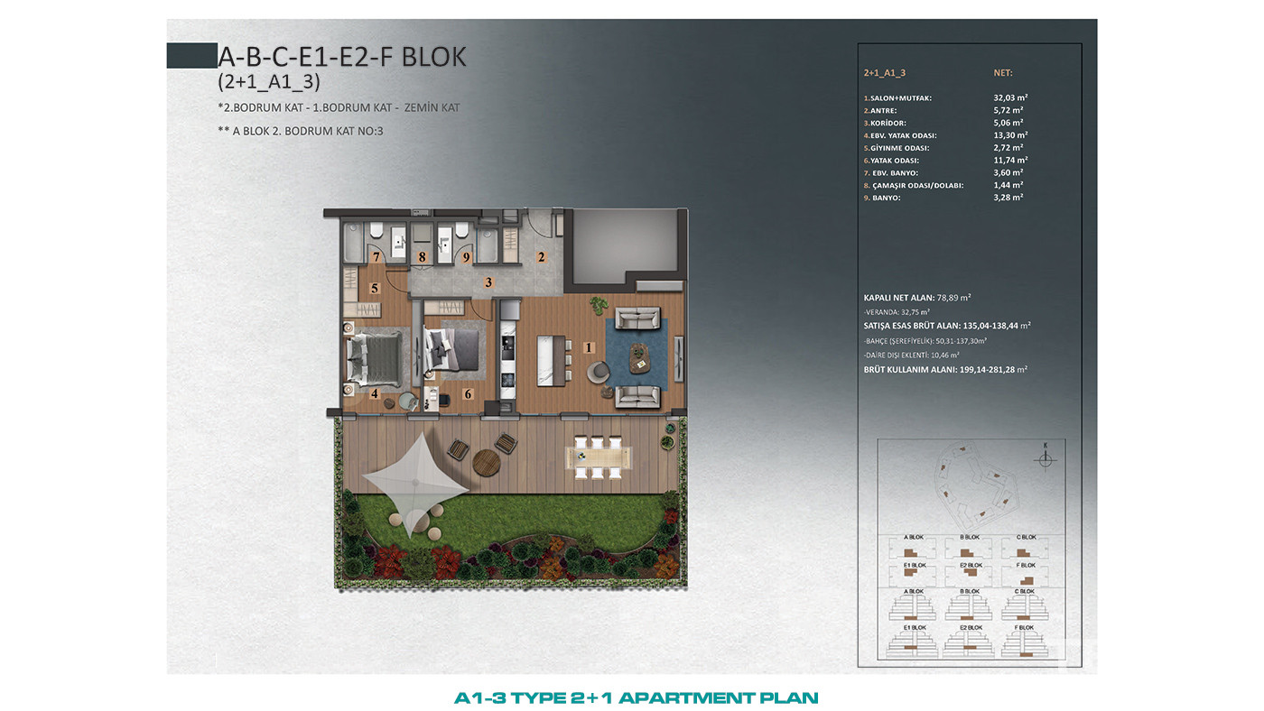 Luxury İstanbul Apartments Close to Forests in Göktürk, Eyüp - 89312