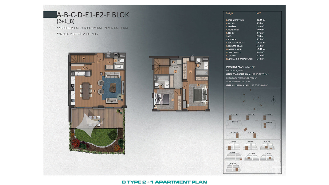 Luxury İstanbul Apartments Close to Forests in Göktürk, Eyüp - 89316