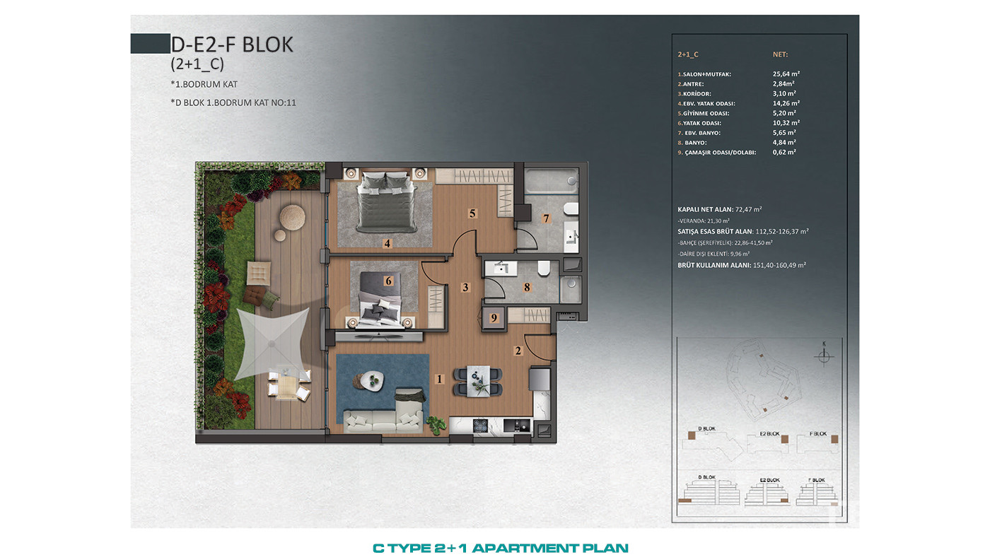 Luxury İstanbul Apartments Close to Forests in Göktürk, Eyüp - 89317