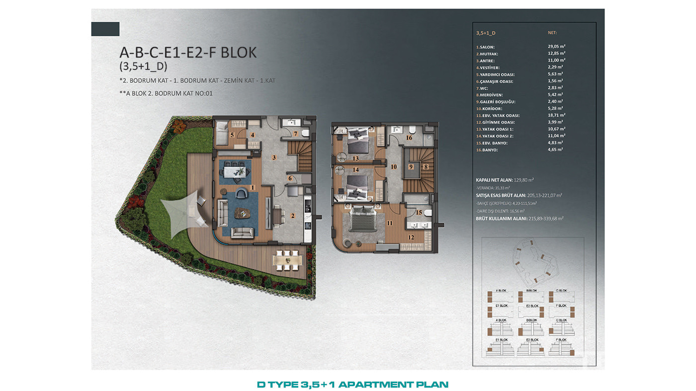 Luxury İstanbul Apartments Close to Forests in Göktürk, Eyüp - 89325