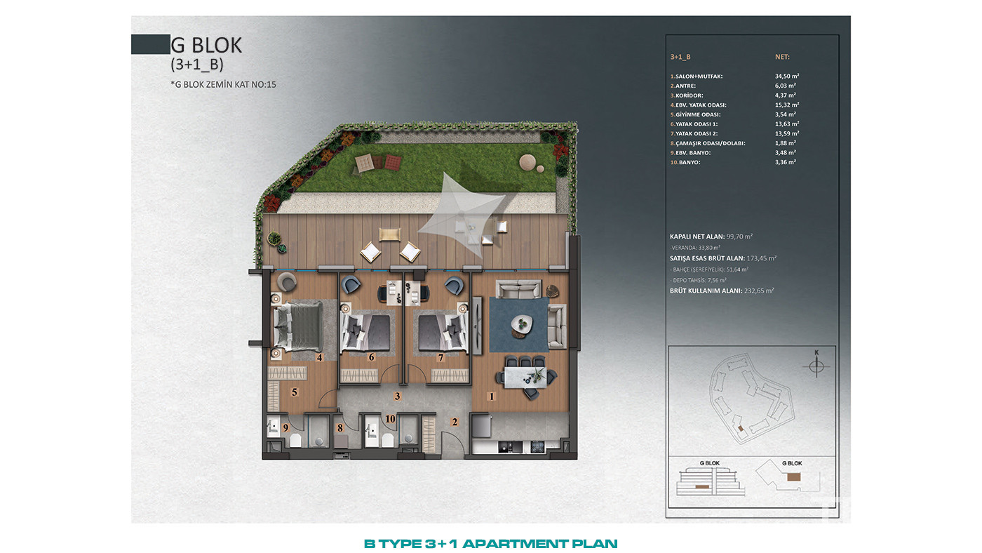 Luxury İstanbul Apartments Close to Forests in Göktürk, Eyüp - 89330