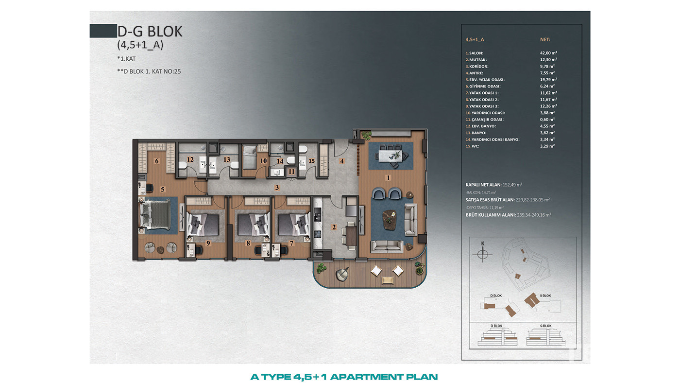 Luxury İstanbul Apartments Close to Forests in Göktürk, Eyüp - 89335