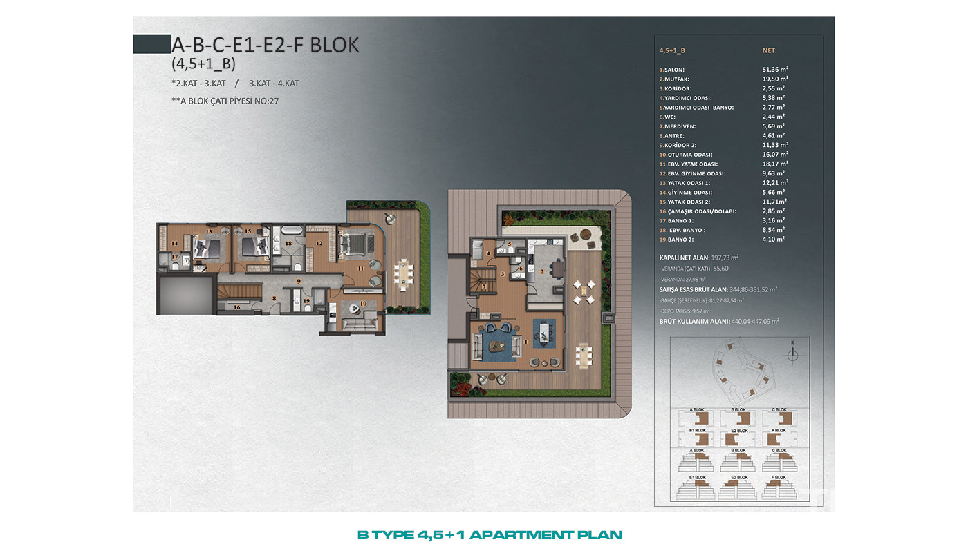 Luxury İstanbul Apartments Close to Forests in Göktürk, Eyüp - 89341