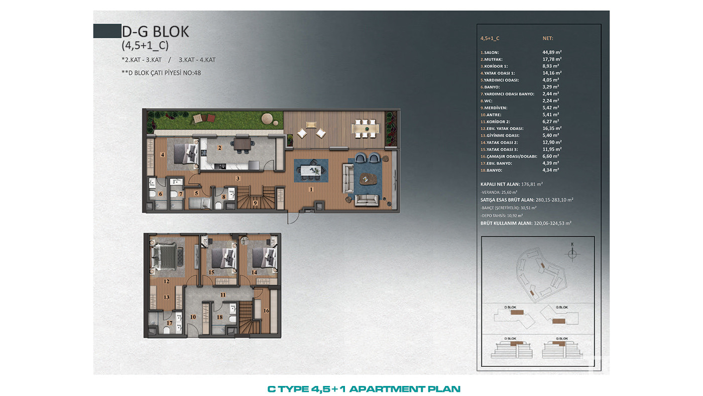 Luxury İstanbul Apartments Close to Forests in Göktürk, Eyüp - 89342