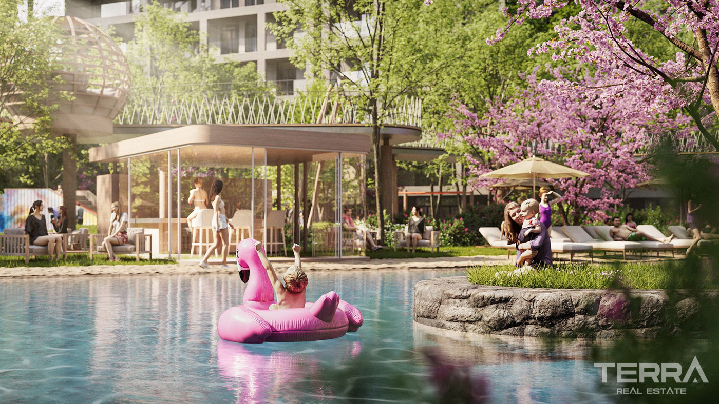 First Class Apartments in a Luxe Complex in Üsküdar, İstanbul - 89367