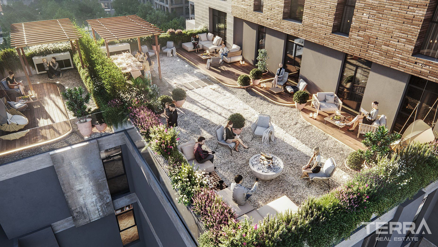 First Class Apartments in a Luxe Complex in Üsküdar, İstanbul - 89368