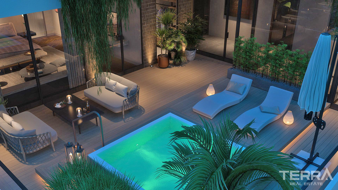 First Class Apartments in a Luxe Complex in Üsküdar, İstanbul - 89374