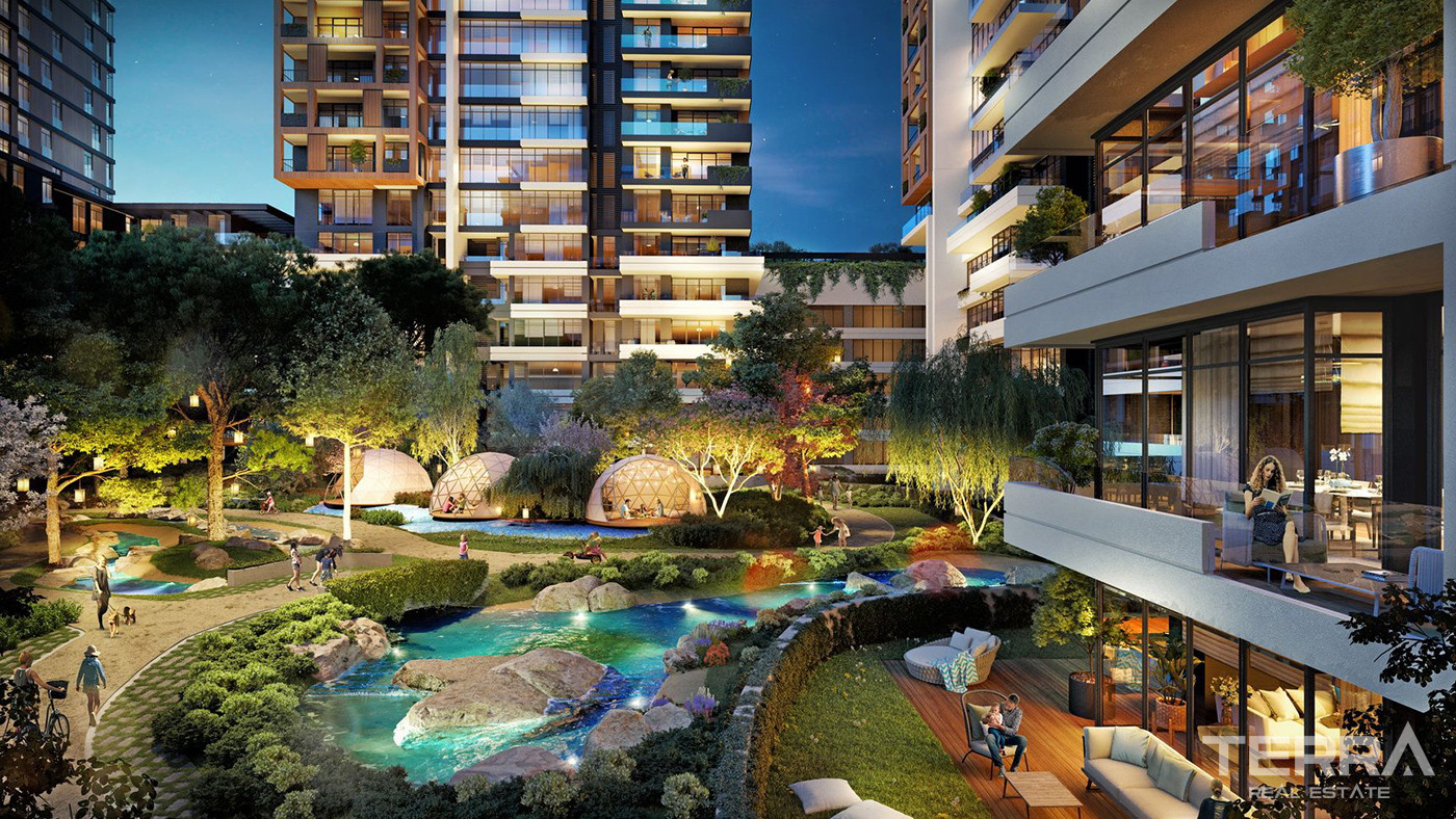 First Class Apartments in a Luxe Complex in Üsküdar, İstanbul - 89377