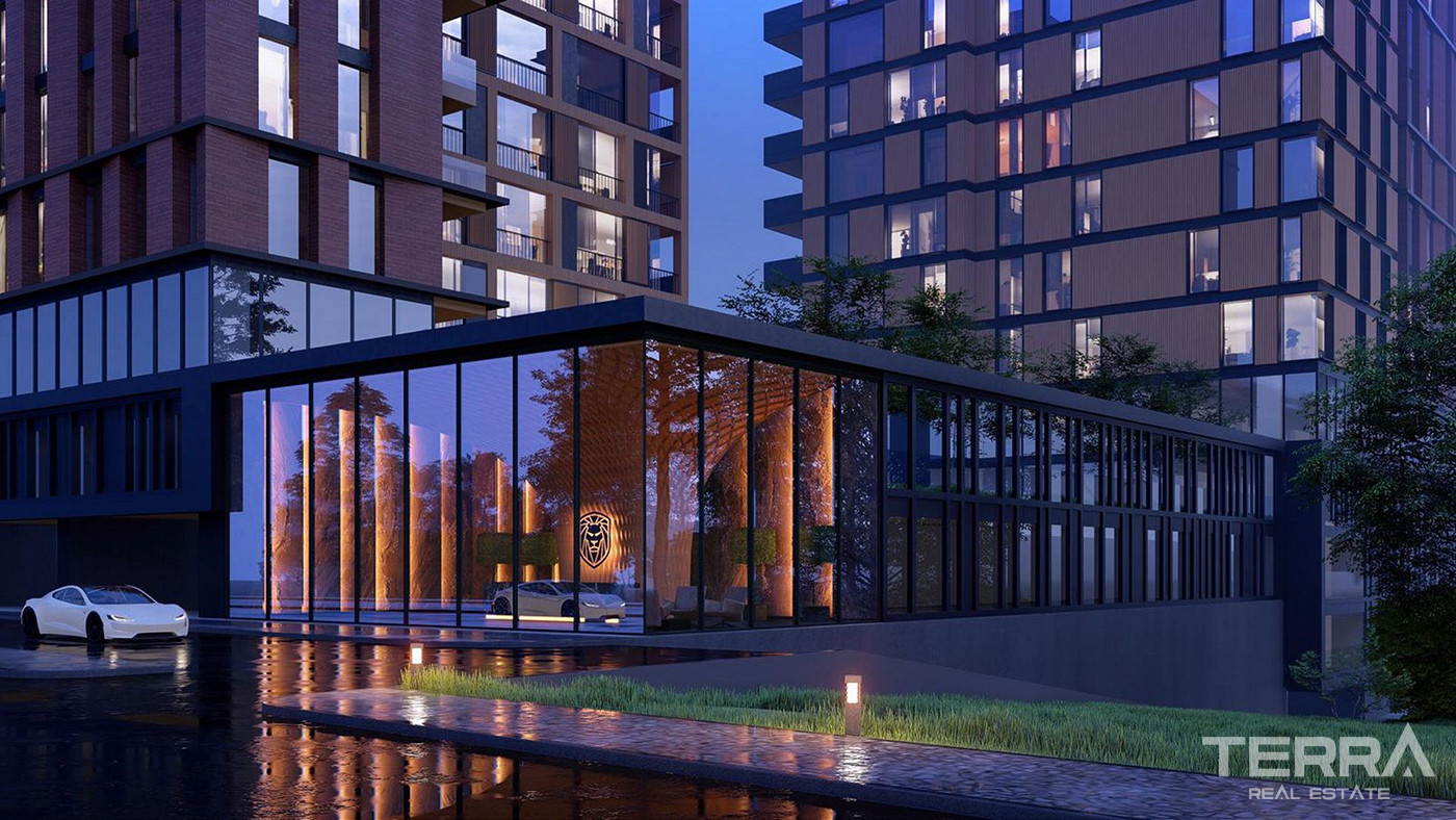 First Class Apartments in a Luxe Complex in Üsküdar, İstanbul - 89382