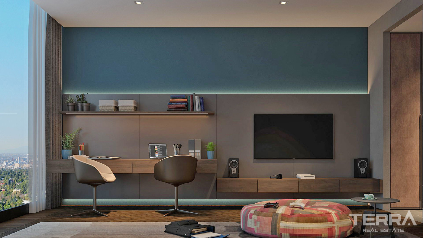 First Class Apartments in a Luxe Complex in Üsküdar, İstanbul - 89383
