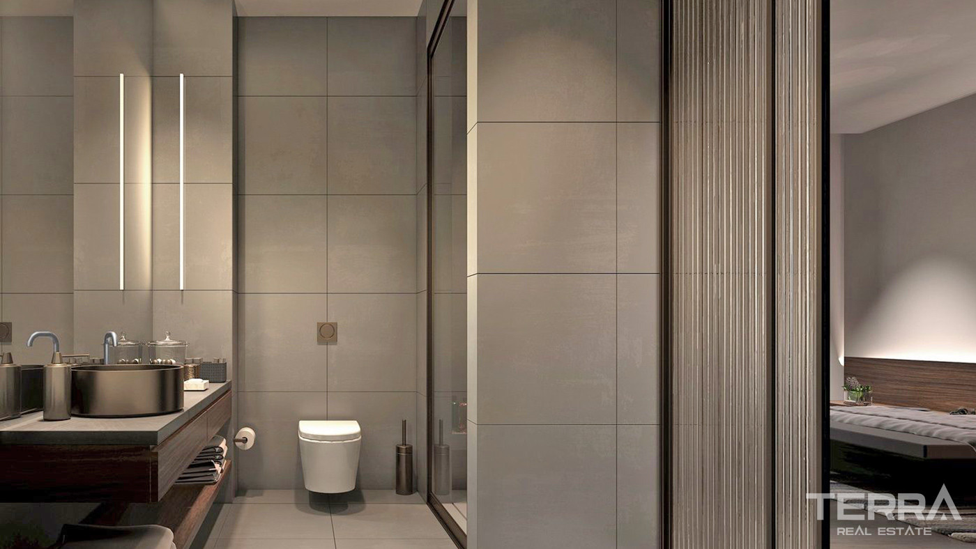 First Class Apartments in a Luxe Complex in Üsküdar, İstanbul - 89388