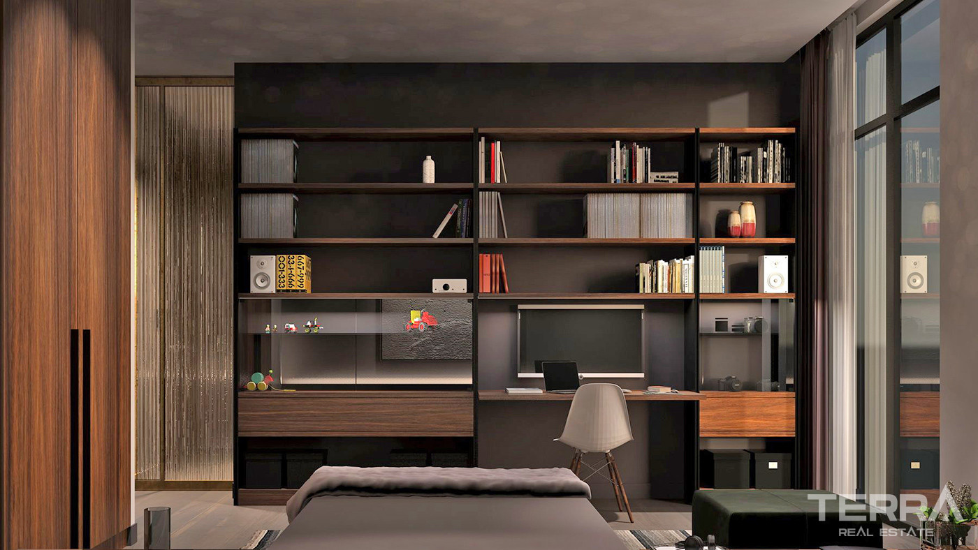 First Class Apartments in a Luxe Complex in Üsküdar, İstanbul - 89390