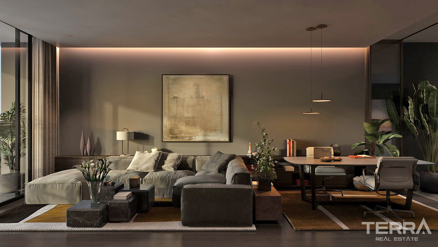 First Class Apartments in a Luxe Complex in Üsküdar, İstanbul - 89394