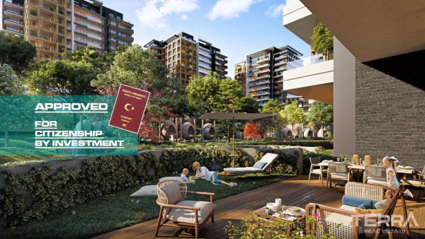 First Class Apartments in a Luxe Complex in Üsküdar, İstanbul