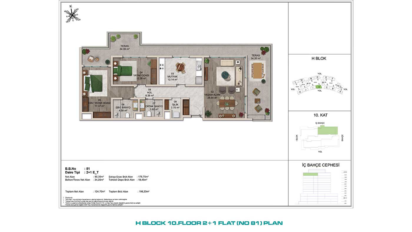 Sarıyer, Huzur'da Satılık Ultra Lüks Daireler - 89613