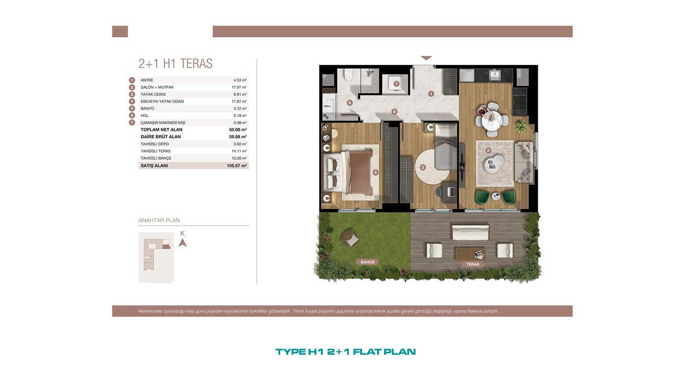 Eleganckie mieszkania w Stambule w pobliżu stacji metra - 89686