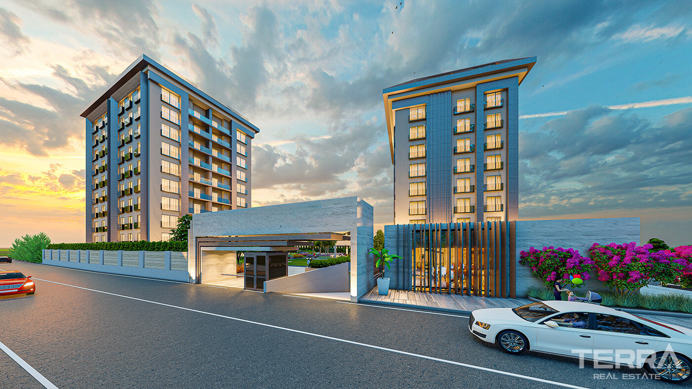 Chic İstanbul Apartments Close to Transportation and Marina - 89887