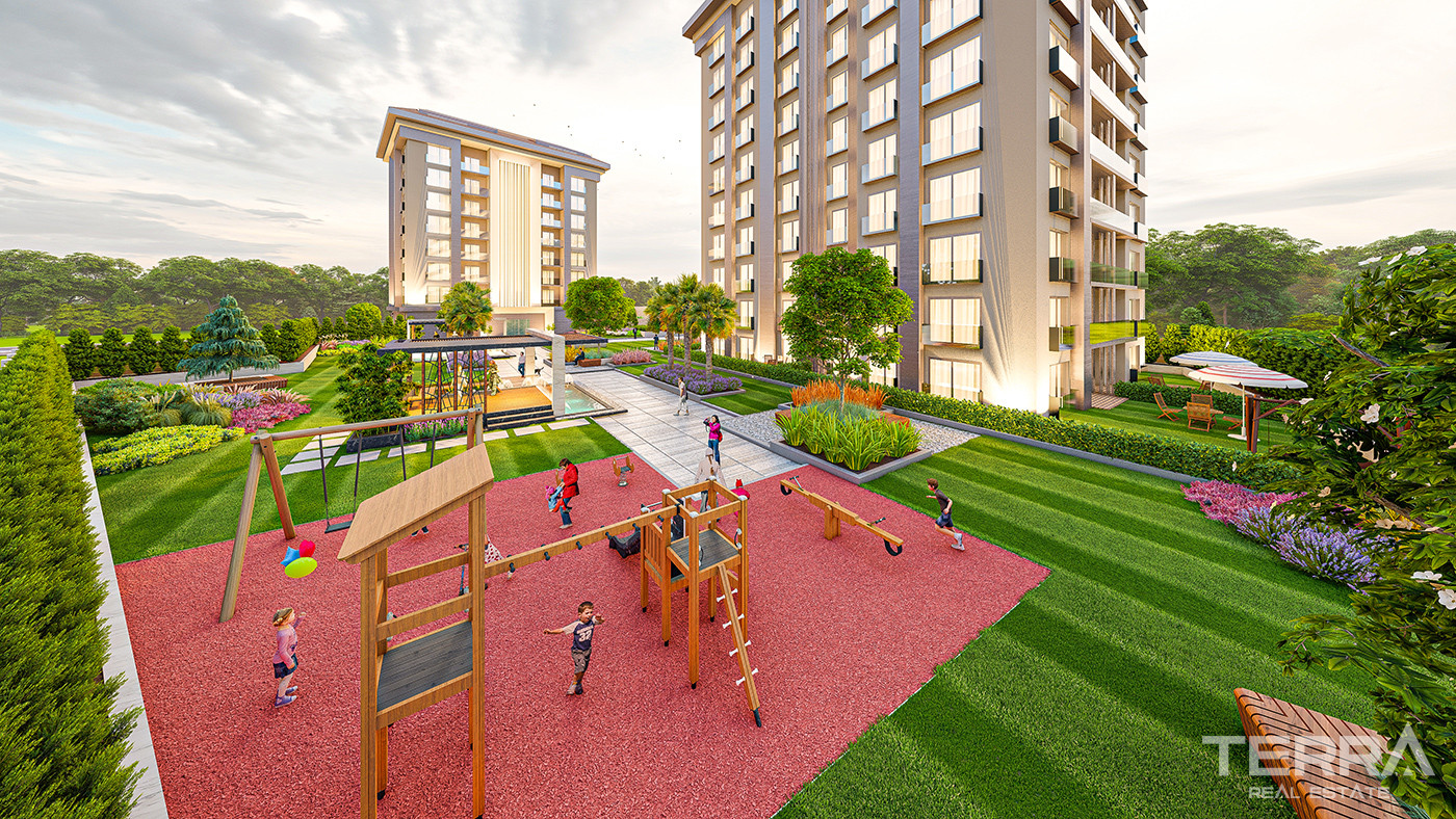 Chic İstanbul Apartments Close to Transportation and Marina - 89891