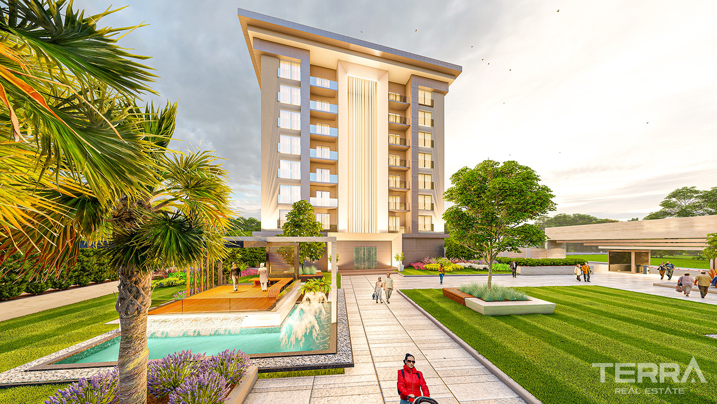 Chic İstanbul Apartments Close to Transportation and Marina - 89893