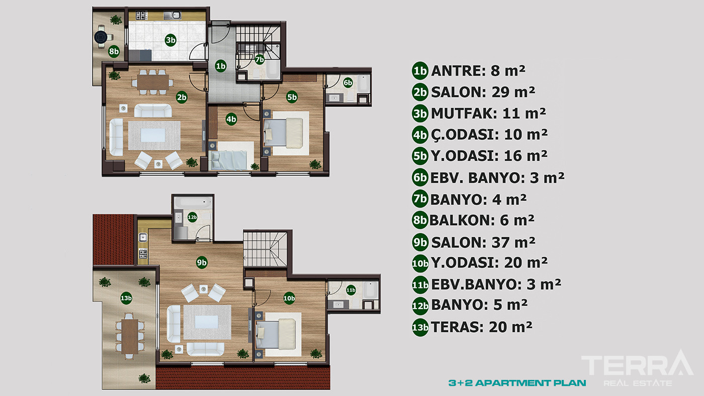 Chic İstanbul Apartments Close to Transportation and Marina - 89898