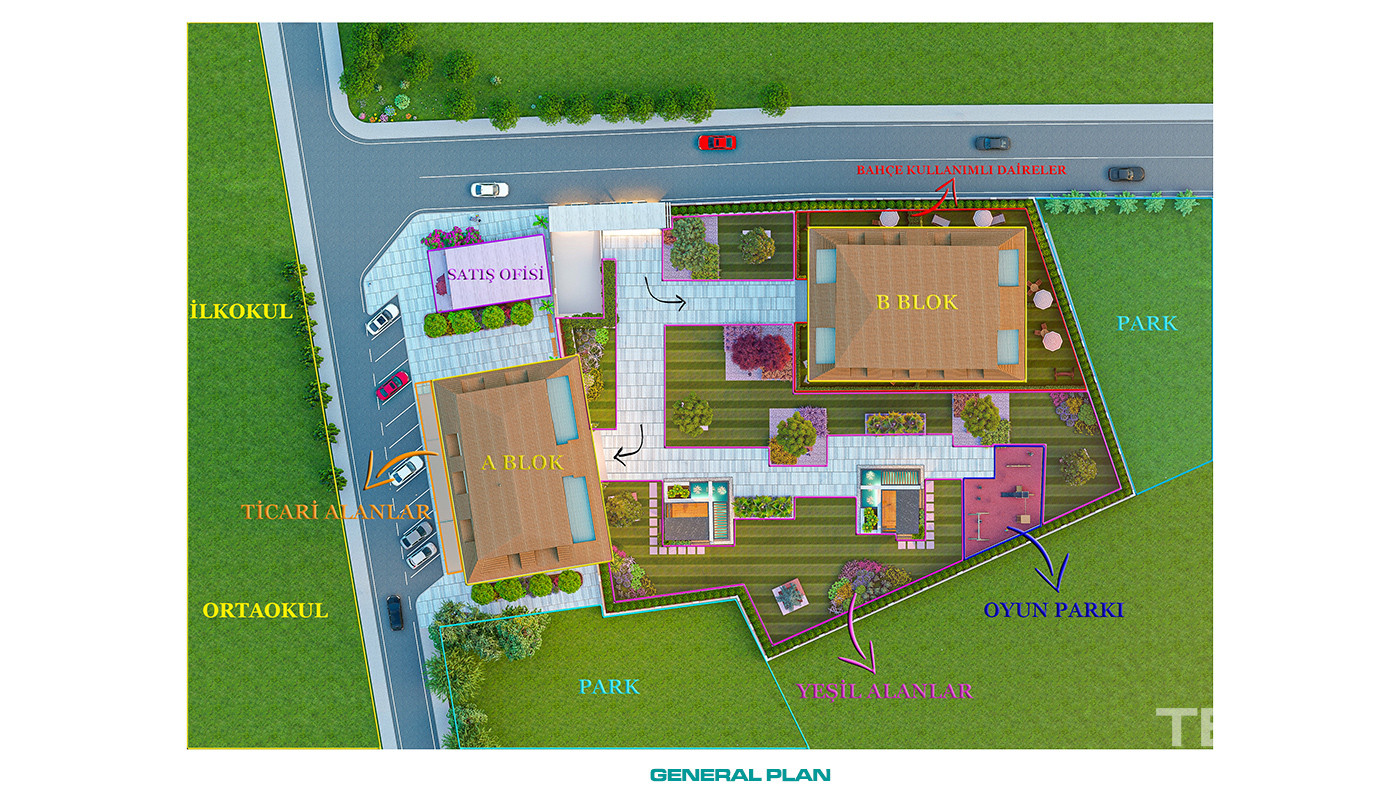 Chic İstanbul Apartments Close to Transportation and Marina - 89903