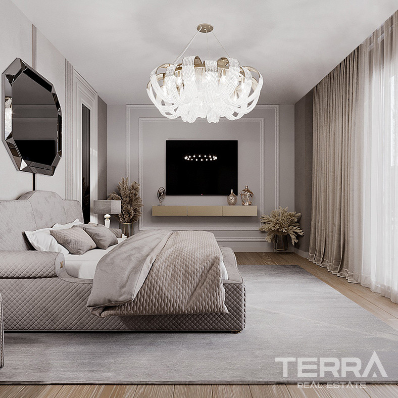 Chic İstanbul Apartments Close to Transportation and Marina - 89910