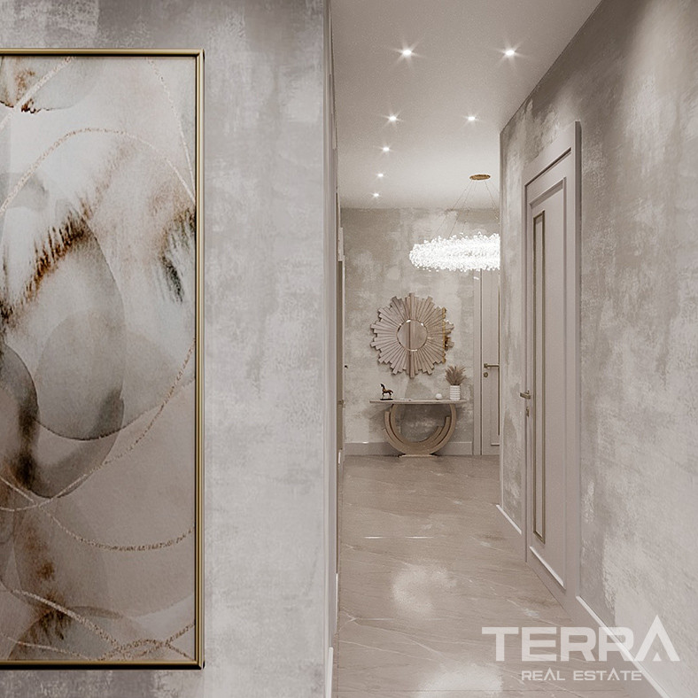 Chic İstanbul Apartments Close to Transportation and Marina - 89912