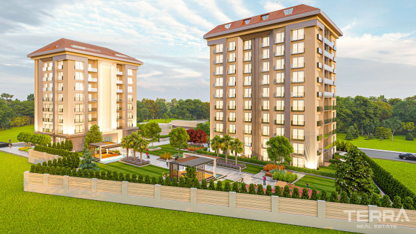 Chic İstanbul Apartments Close to Transportation and Marina