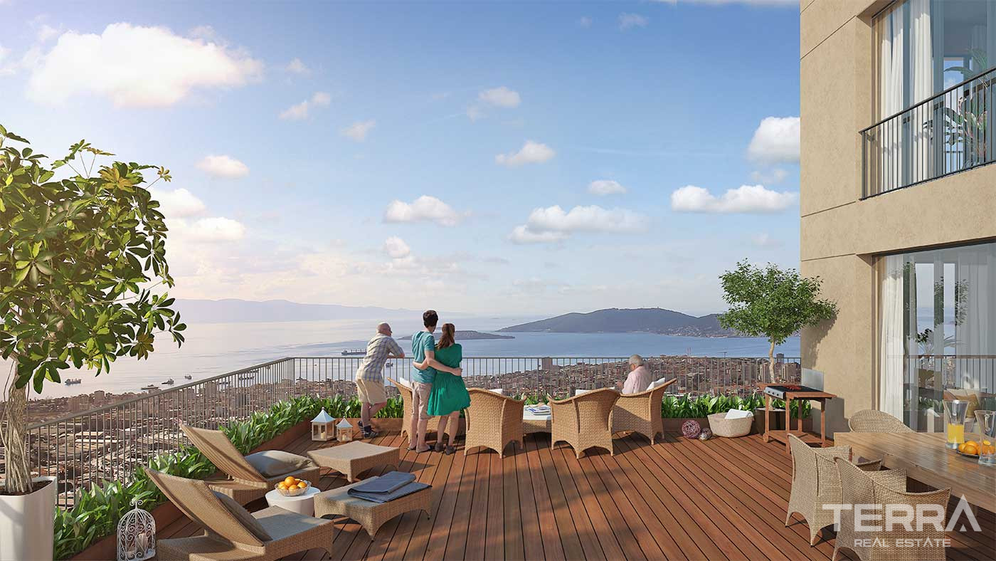 Sea View Apartments for Sale in DKY Kartal, İstanbul - 90164
