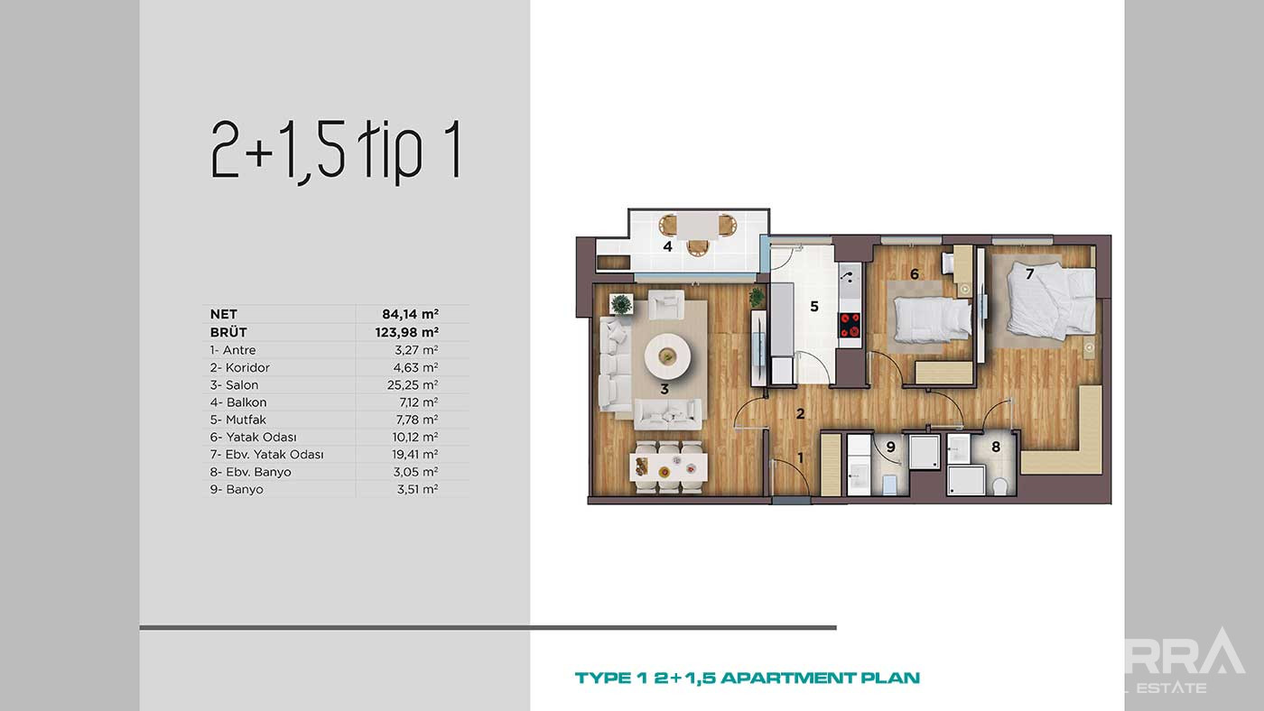 Sea View Apartments for Sale in DKY Kartal, İstanbul - 90167