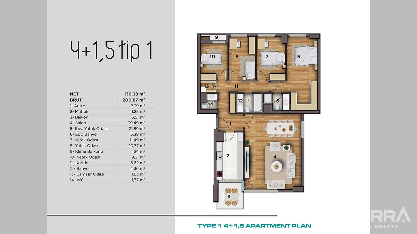 Sea View Apartments for Sale in DKY Kartal, İstanbul - 90169