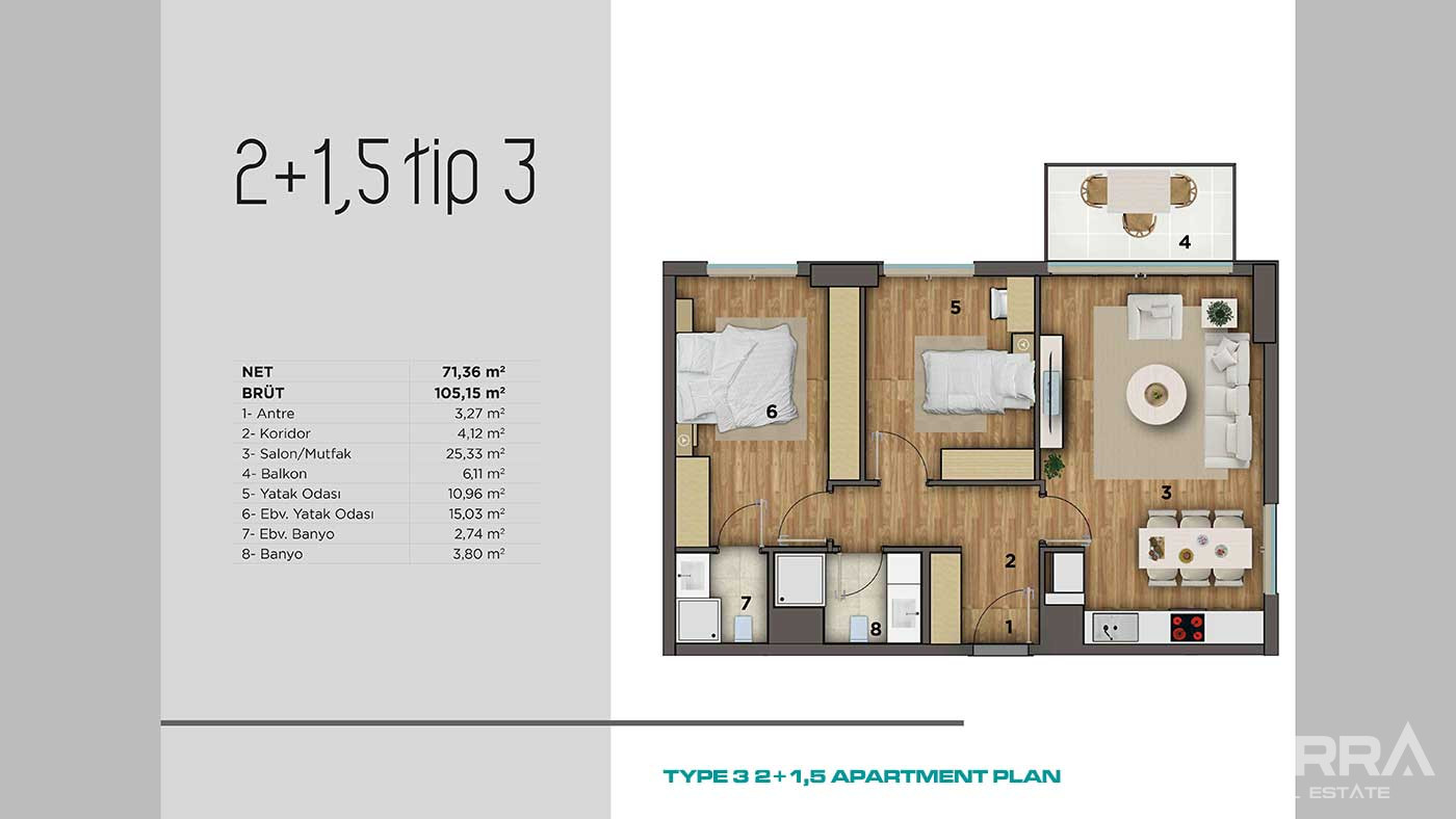 Sea View Apartments for Sale in DKY Kartal, İstanbul - 90171