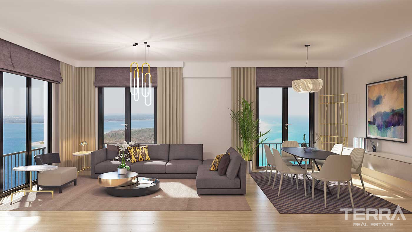 Sea View Apartments for Sale in DKY Kartal, İstanbul - 90182