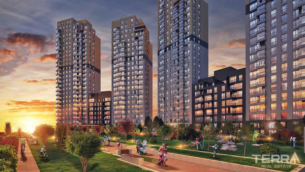 Sea View Apartments for Sale in DKY Kartal, İstanbul