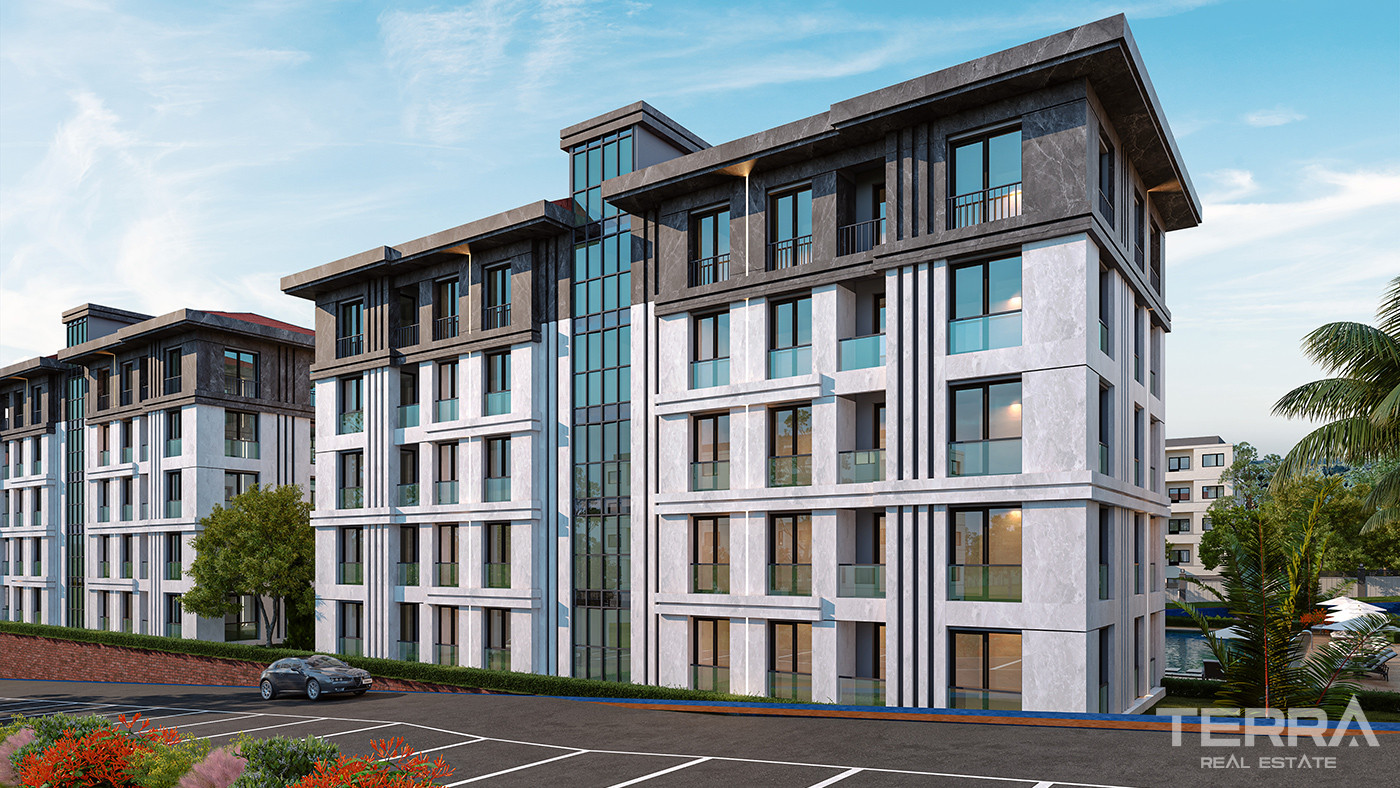 Comfortable Family Apartments with Nature Views in Başakşehir - 90192