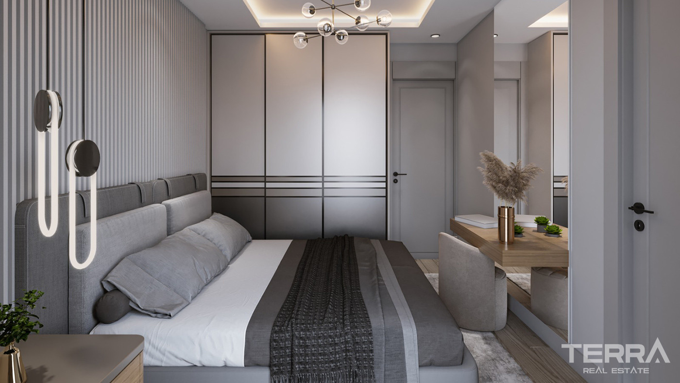 Comfortable Family Apartments with Nature Views in Başakşehir - 90201