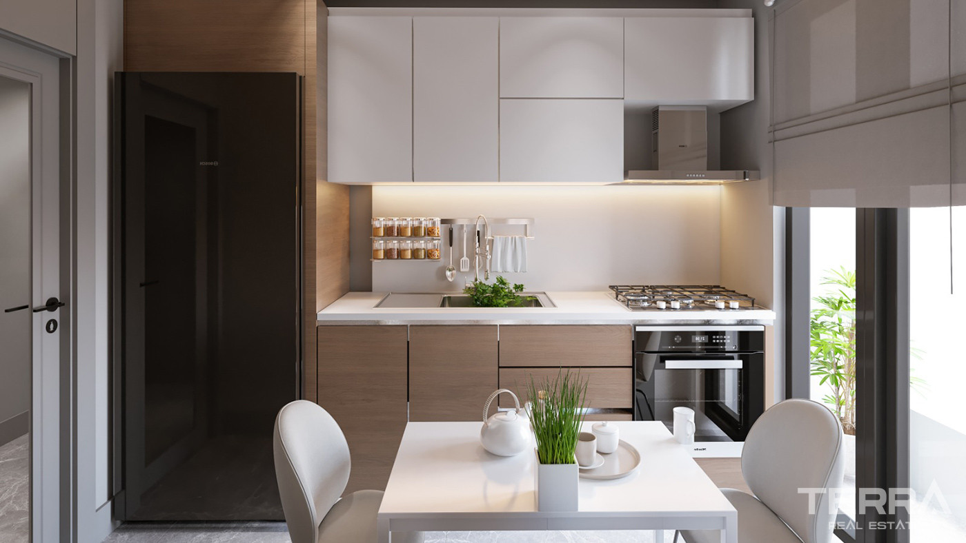 Comfortable Family Apartments with Nature Views in Başakşehir - 90203