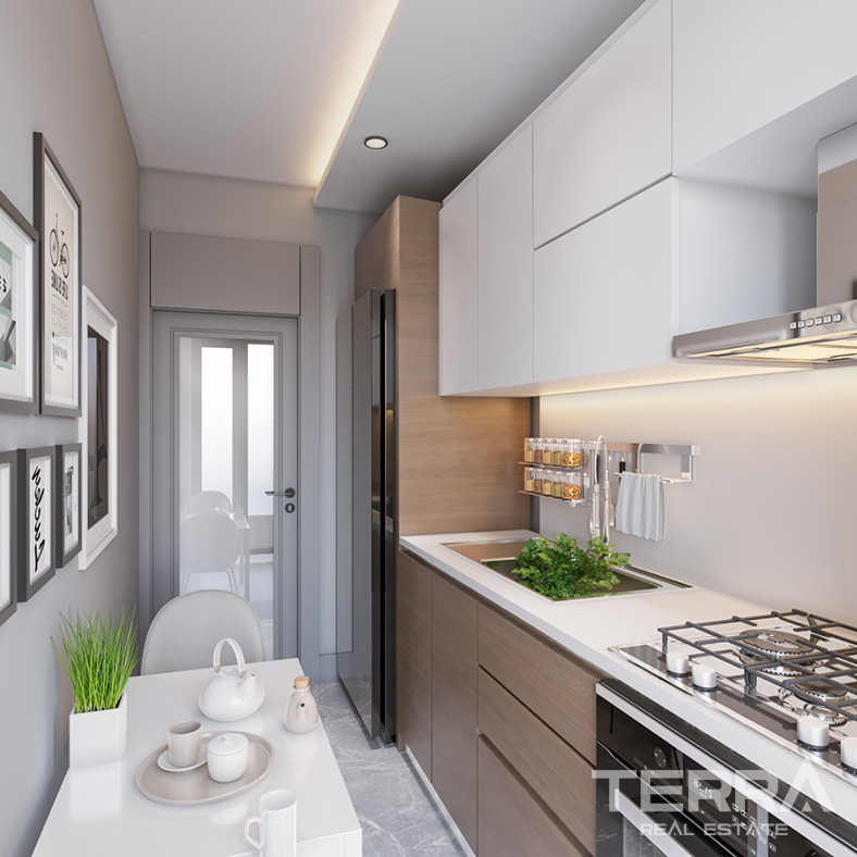 Comfortable Family Apartments with Nature Views in Başakşehir - 90205