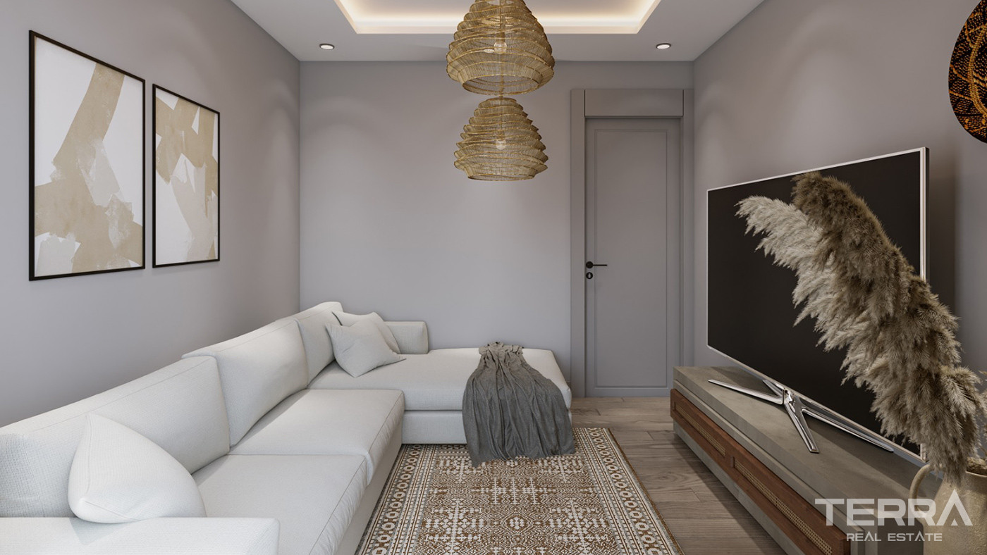 Comfortable Family Apartments with Nature Views in Başakşehir - 90208