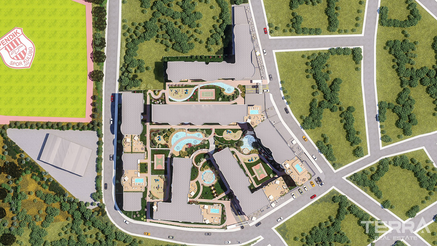 Leiligheter med panoramautsikt til salgs i Pendik, Istanbul - 90214