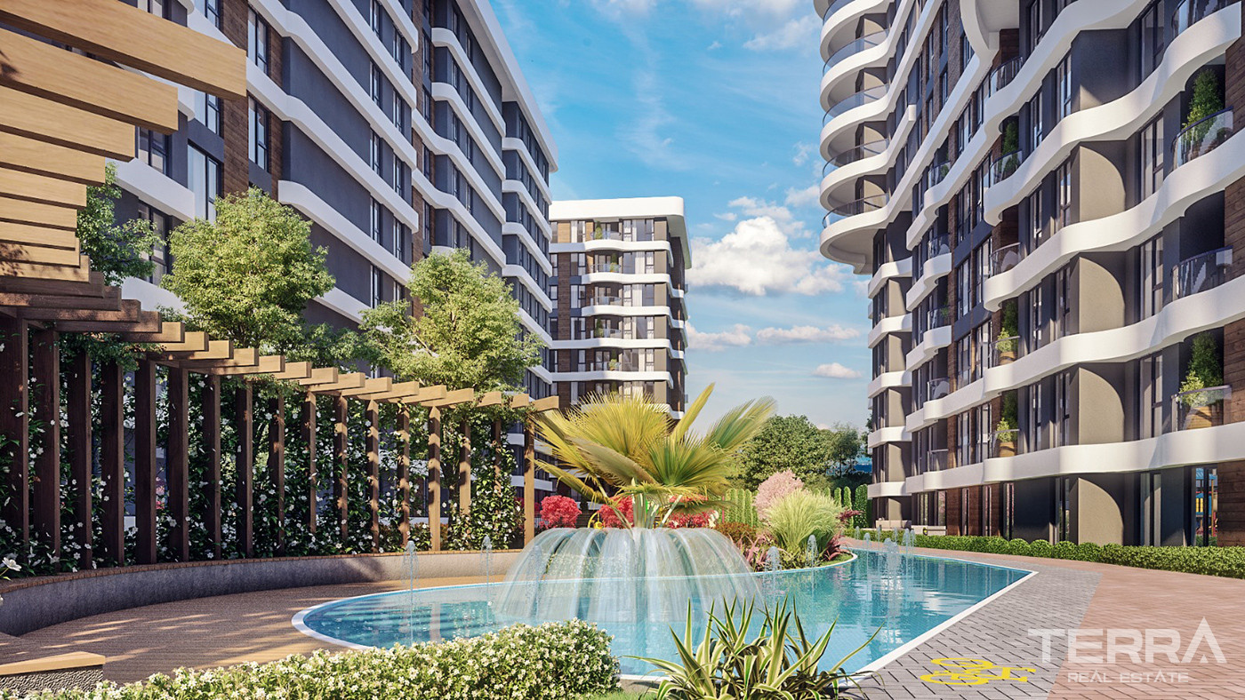 Leiligheter med panoramautsikt til salgs i Pendik, Istanbul - 90216