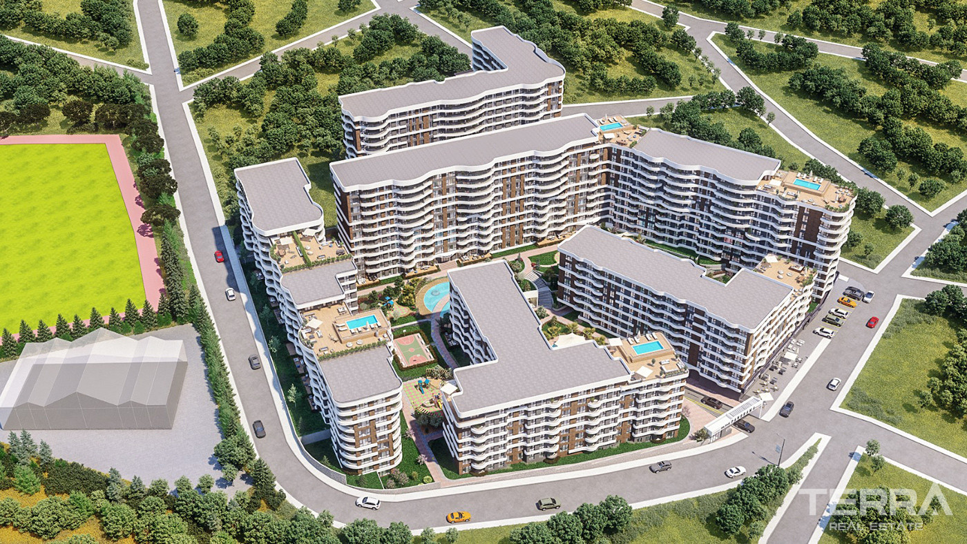 Leiligheter med panoramautsikt til salgs i Pendik, Istanbul - 90218