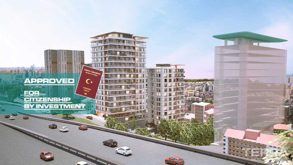 Apartments for Sale in İstanbul, Kağıthane - E5 Residence