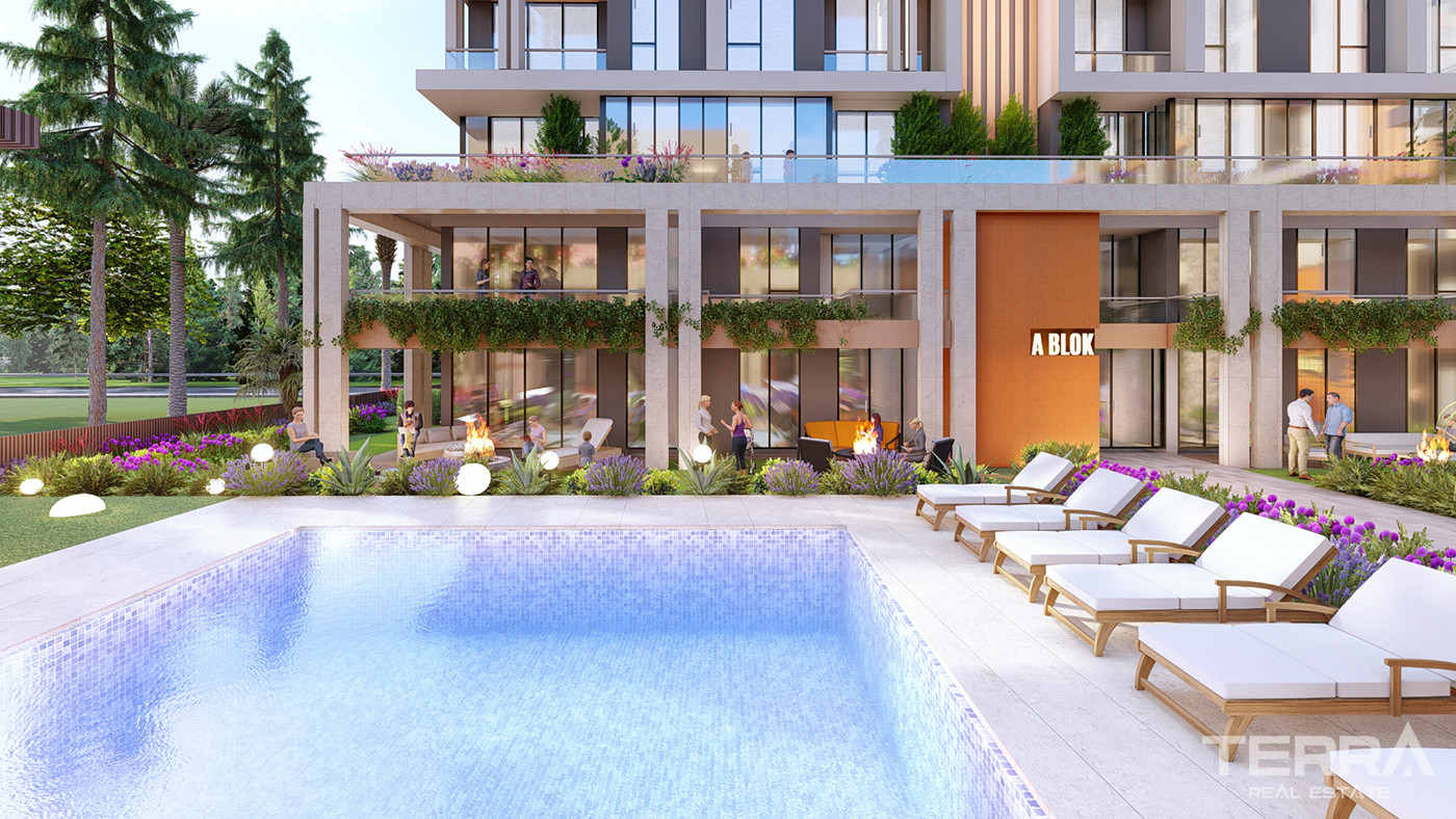 Apartments for Sale in Istanbul, Sancaktepe - Aston Life Cadde - 90364