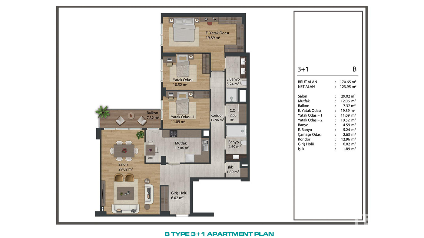 Apartments for Sale in Istanbul, Sancaktepe - Aston Life Cadde - 90365