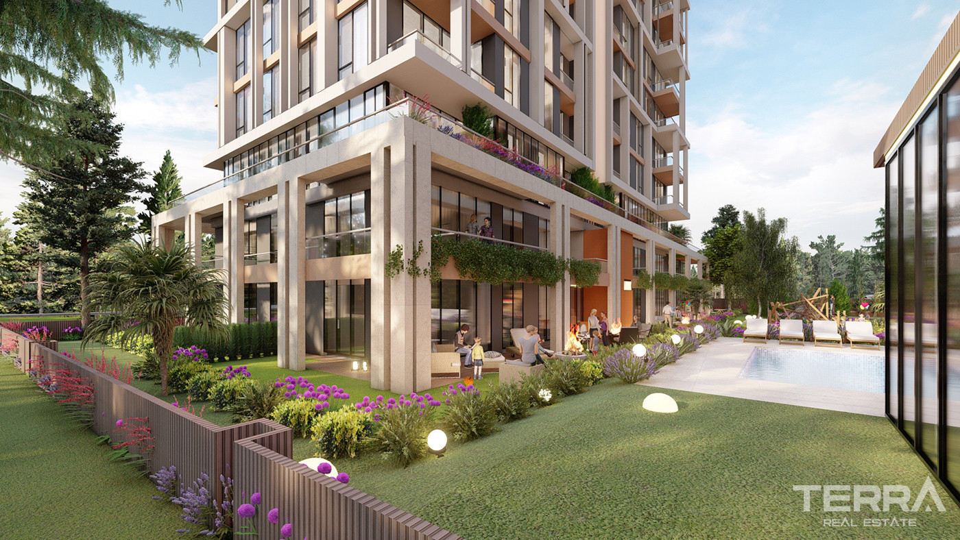 Apartments for Sale in Istanbul, Sancaktepe - Aston Life Cadde - 90366