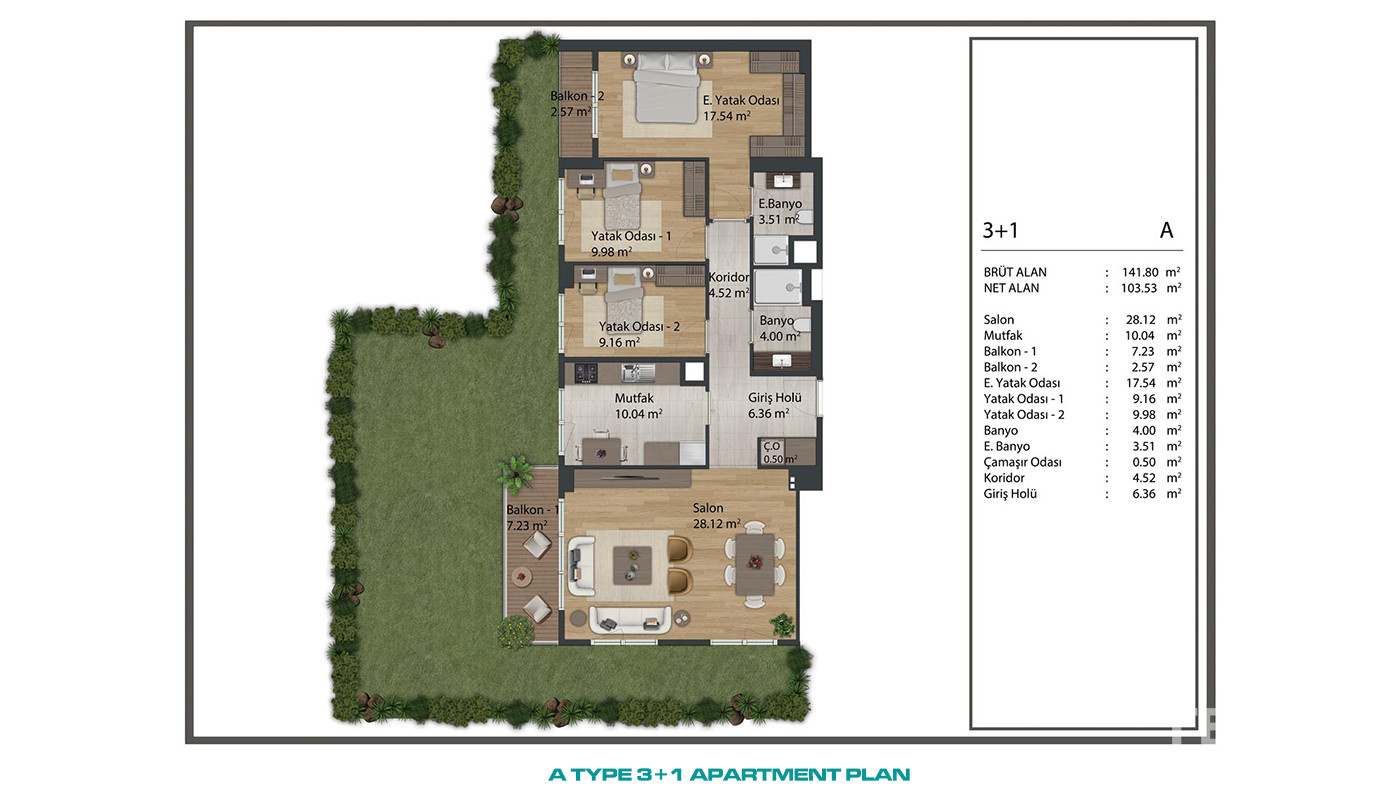 Apartments for Sale in Istanbul, Sancaktepe - Aston Life Cadde - 90367