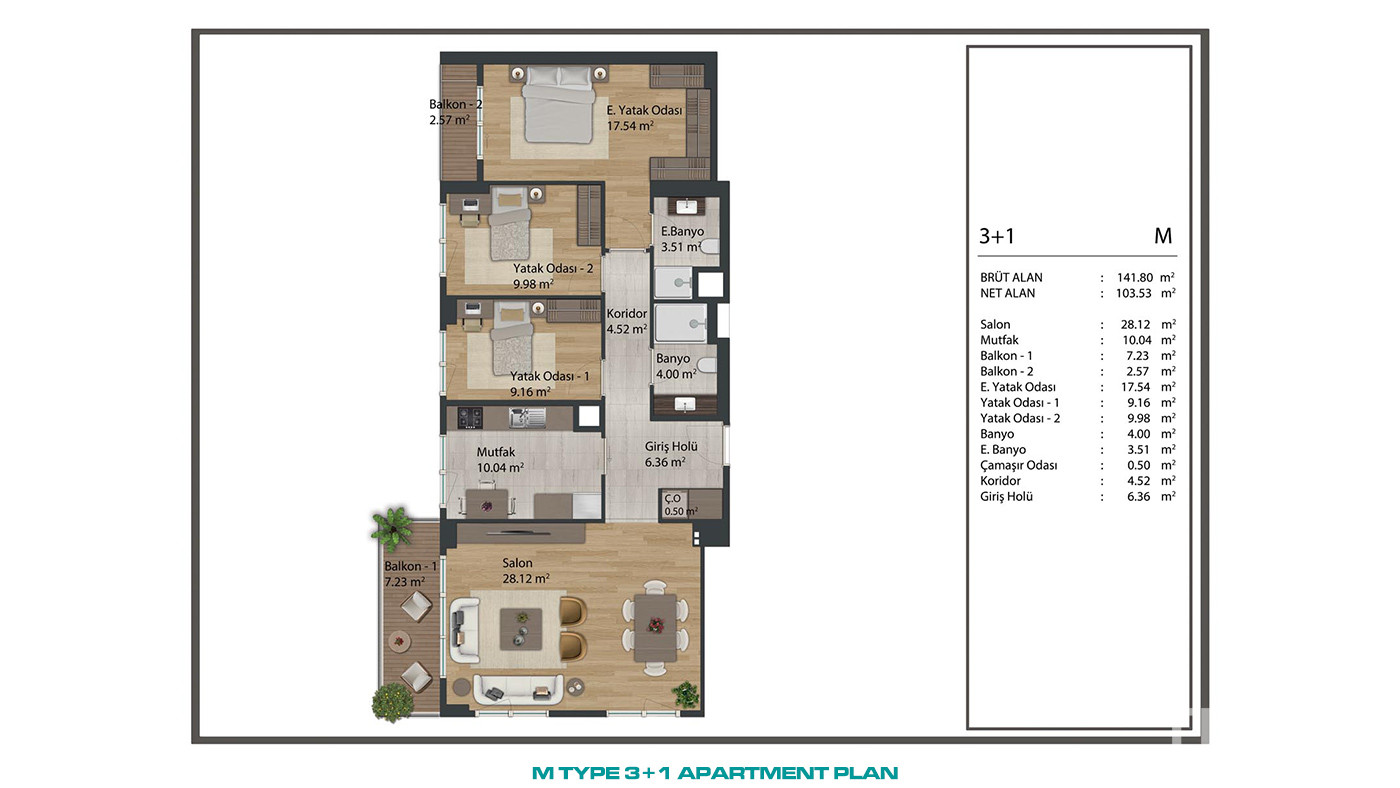 Apartments for Sale in Istanbul, Sancaktepe - Aston Life Cadde - 90374
