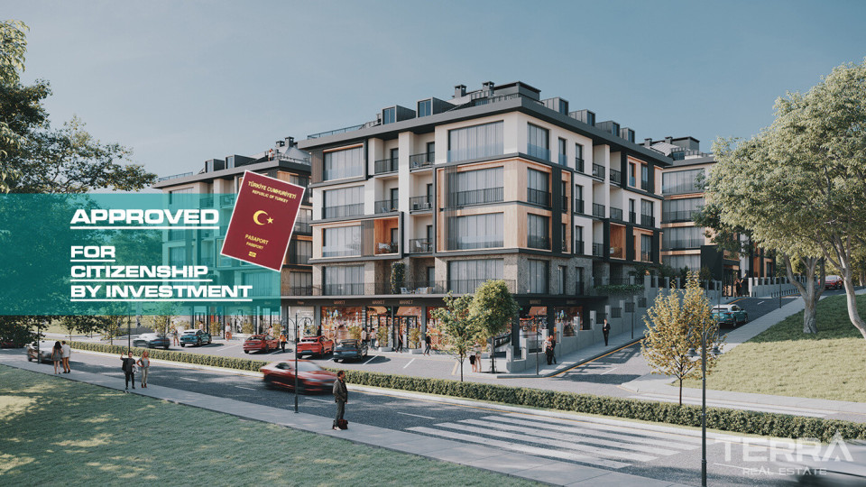 Apartments for Sale Only 200 m to The Sea in Bella Vista, İstanbul